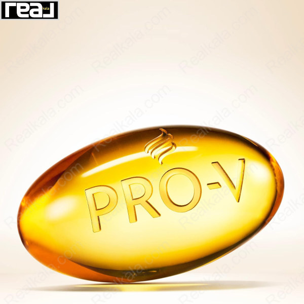 کپسول طلایی Pro‑V حاوی مواد مغذی تقویت‌کننده مو در فرمول Pantene برای افزایش استحکام و سلامت مو