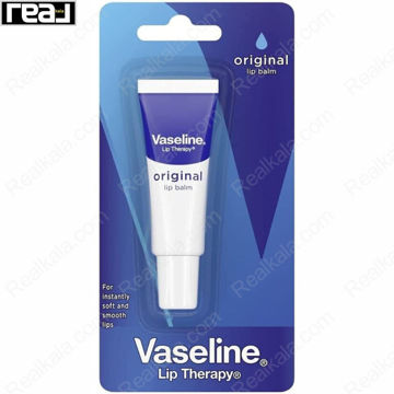 بالم لب تیوپی وازلین مدل اورجینال Vaseline Lip Therapy Original Lip Balm 10g