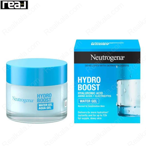 ژل آبرسان نوتروژینا مناسب پوست نرمال تا مختلط Neutrogena Hydro Boost Water Gel 50ml