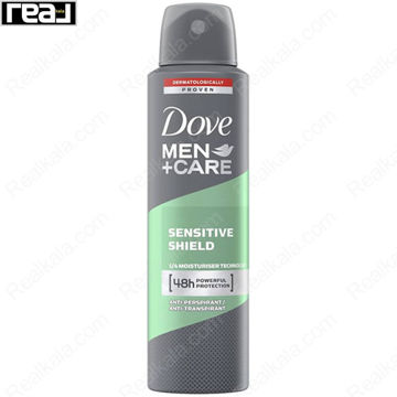 اسپری ضد تعریق مردانه داو مدل سنسیتیو شیلد Dove Sensitive Shield Spray 150ml