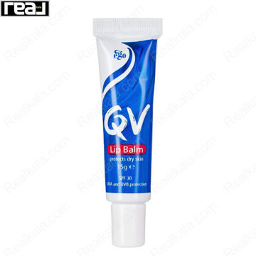بالم لب کیو وی QV Lip Balm Protect Dry Skin SPF 30