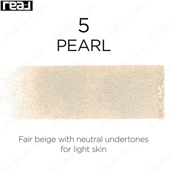 پنکک 24 ساعته اینفالیبل لورال مدل فرش ور شماره 5 Loreal Infallible 24H Fresh Wear Foundation In A Powder