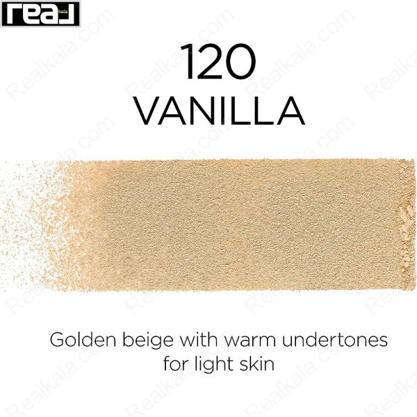 پنکک 24 ساعته اینفالیبل لورال مدل فرش ور شماره 120 Loreal Infallible 24H Fresh Wear Foundation In A Powder