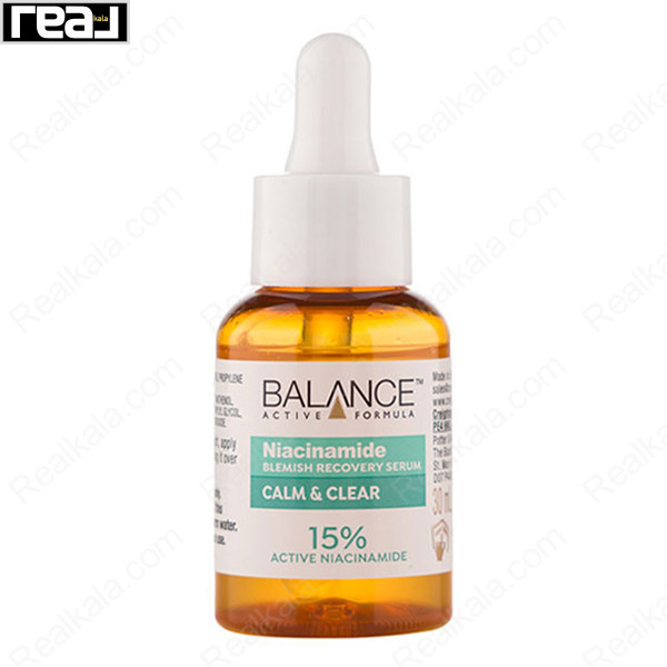 سرم بهبود لک‌های پوستی Balance Niacinamide Blemish Recovery با ترکیب Niacinamide برای کاهش جوش‌ها و لک‌ها