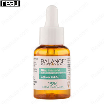 سرم بهبود لک‌های پوستی Balance Niacinamide Blemish Recovery با ترکیب Niacinamide برای کاهش جوش‌ها و لک‌ها