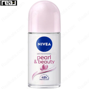مام رول ضد تعریق زنانه نیوا پرل اند بیوتی Nivea Women Pearl & Beauty Roll On Deodorant