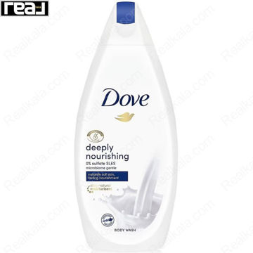 شامپو بدن داو مدل تقویت کننده عمیق Dove Body Wash Deeply Nourishing 500ml