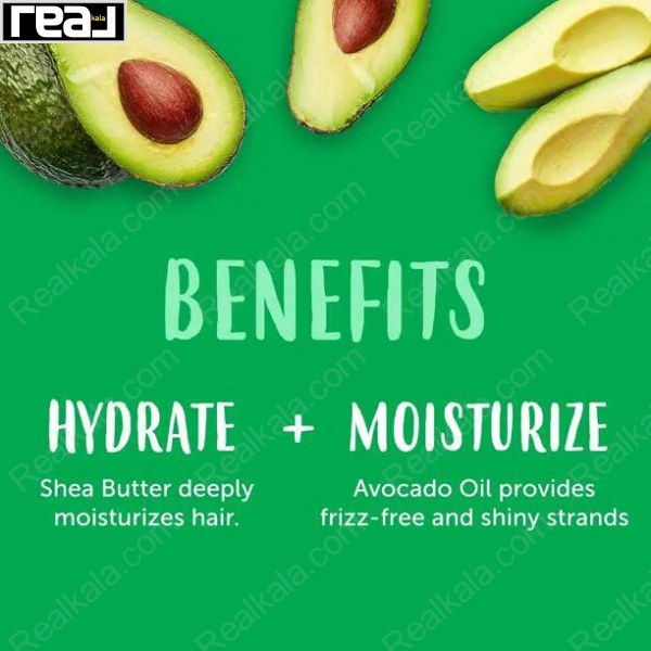 موس مو حالت دهنده و آبرسان کانتو حاوی عصاره آووکادو Cantu Avocado Hydrating Mousse 248ml
