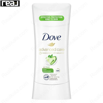 استیک ضد تعریق داو 48 ساعته مدل خیار Dove Advanced Care Cool Essentials 74g