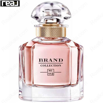 ادکلن برند کالکشن کد 113 گرلن مون زنانه با طراحی ساده و شیشه شفاف