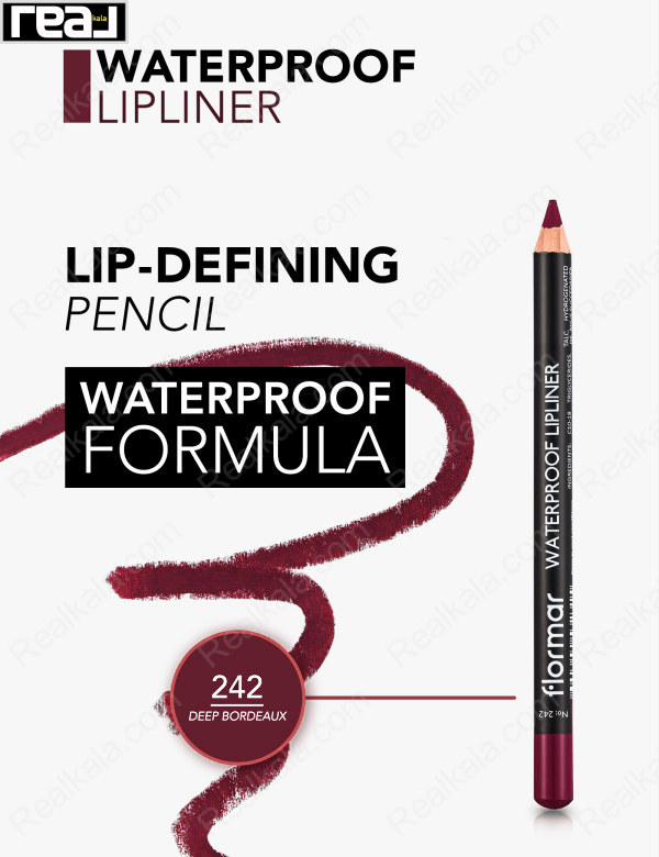 مداد لب ضد آب فلورمار Flormar Waterproof Lipliner 242