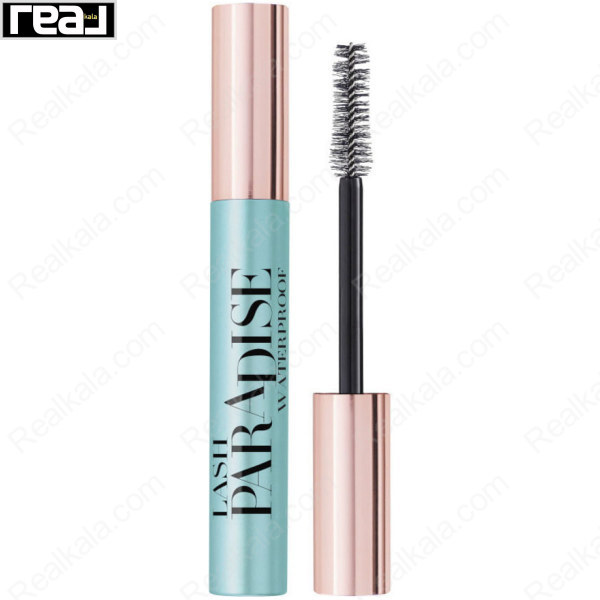 ریمل لورال مدل Lash Paradise Waterproof با طراحی آبی و درپوش رزگلد