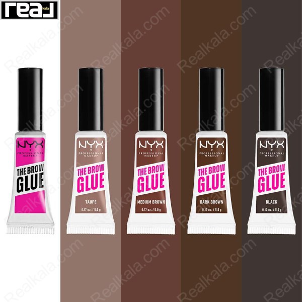 چسب لیفت ابرو نیکس بی رنگ NYX Professional Makeup The Brow Glue 01 Clear