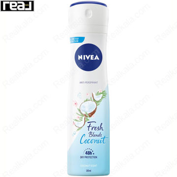 اسپری زنانه نیوا مدل نارگیل Nivea Fresh Blends Coconut Spray 150ml