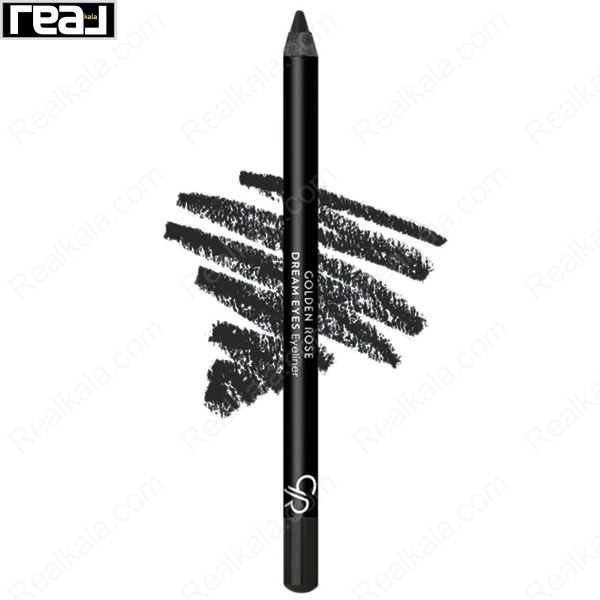 مداد چشم گلدن رز دریم آیز شماره 401 رنگ مشکی