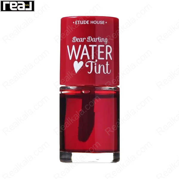 تینت لب مایع اتود مدل گیلاس شماره 02 Etude Water Tint Lip Gloss Cherry Ade