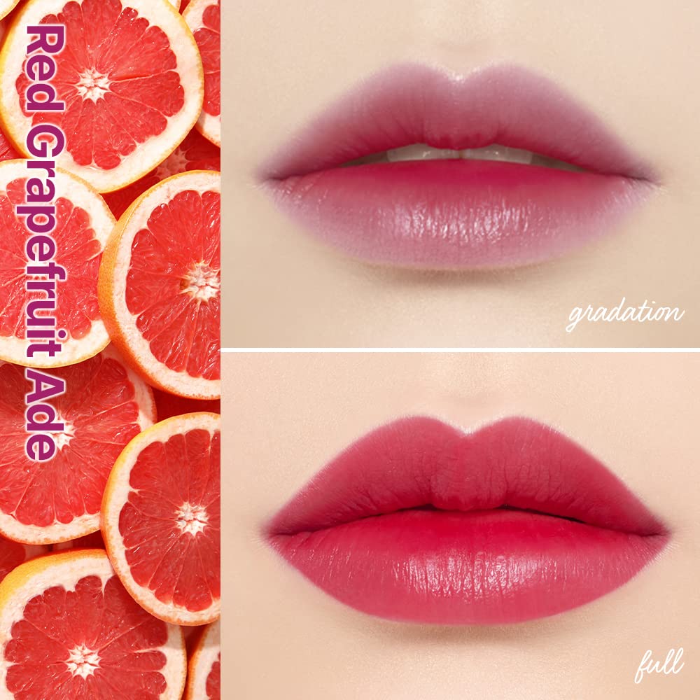 تینت لب مایع اتود مدل گریپ فروت قرمز شماره 04 Etude Water Tint Lip Gloss Red Grapefruit