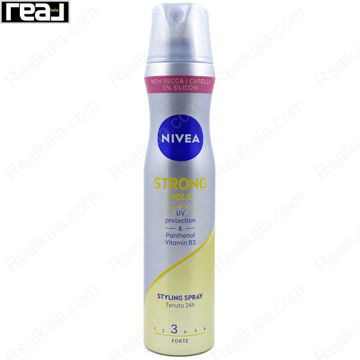 اسپری نگهدارنده حالت مو نیوا مدل استرانگ هولد Nivea Hair Spray Strong Hold 250ml