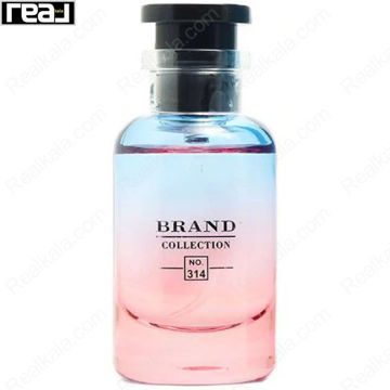 ادکلن برند کالکشن کد 314 لویی ویتون کالیفورنیا دریم با شیشه گرادینت آبی‑صورتی و طراحی مینیمال