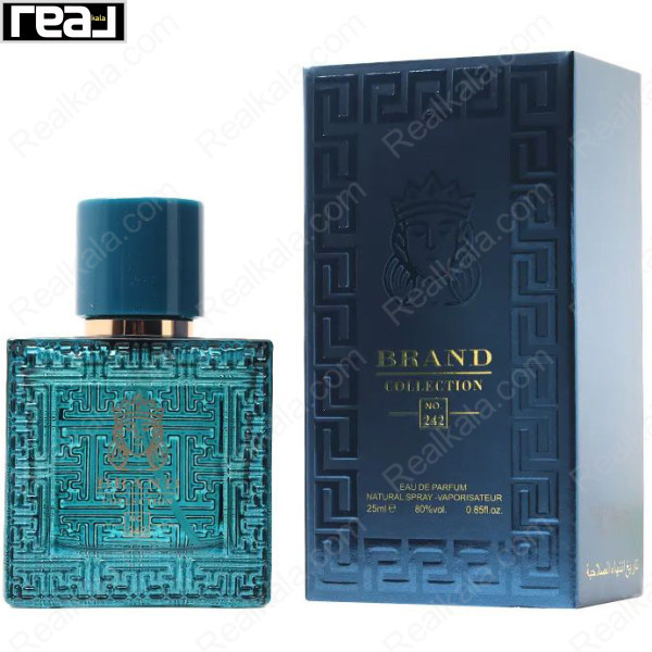 شیشه و جعبه ادکلن برند کالکشن No. 242 ورساچه اروس مردانه