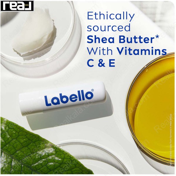 کره شی، روغن طبیعی و ویتامین‌ها در ترکیب Labello