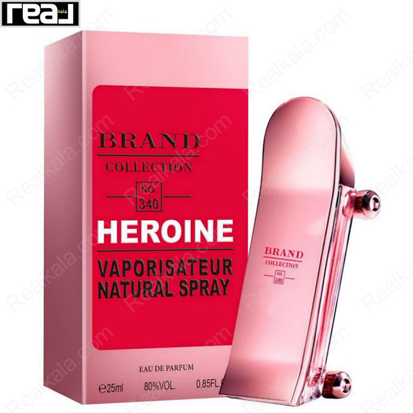 شیشه و جعبه ادکلن برند کالکشن No. 340 کارولینا هررا هیروز فوراور یانگ زنانه