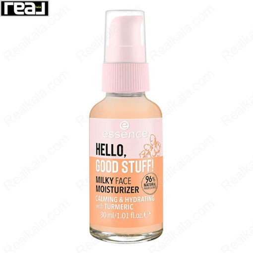 مرطوب کننده صورت اسنس آبرسان و آرامش بخش پوست Essence Hello Good Stuff Milky Face Moisturizer 30ml
