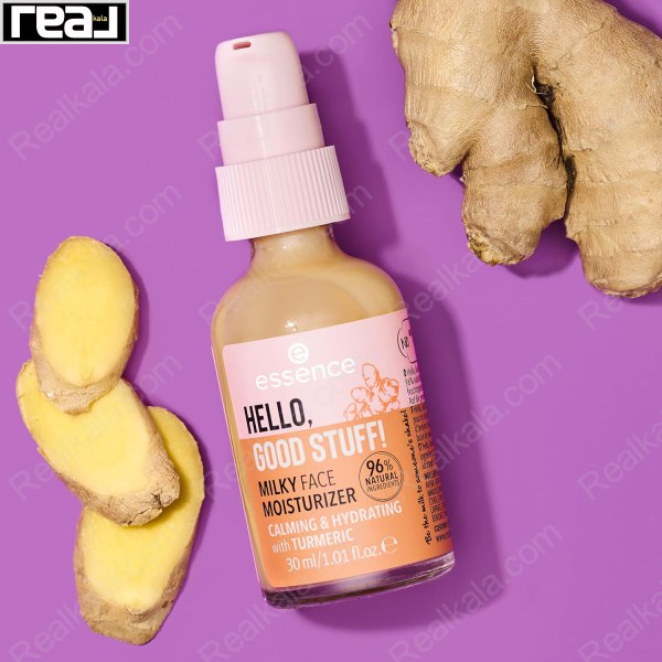 تصویر  مرطوب کننده صورت اسنس آبرسان و آرامش بخش پوست Essence Hello Good Stuff Milky Face Moisturizer 30ml