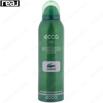 اسپری اکو مردانه لاگوست اسنشیال سبز Ecco Lacoste Essential Spray For Men