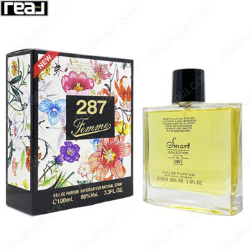 شیشه و جعبه اسمارت کالکشن کد 287 گوچی فلورا زنانه سایز 100 میل