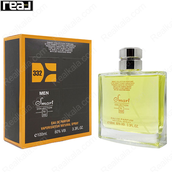 شیشه و جعبه اسمارت کالکشن کد 332 هوگو بوس اورنج مردانه سایز 100 میل