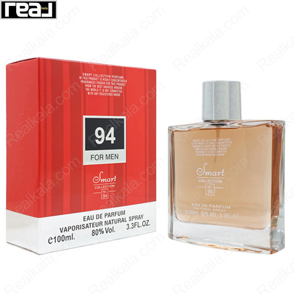 شیشه و جعبه اسمارت کالکشن کد 94 دانهیل دیزایر رد مردانه سایز 100 میل