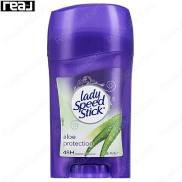 استیک ضدتعریق زنانه لیدی اسپید استیک Aloe Protection با عصاره‌ی آلوئه‌ورا و محافظت 48 ساعته