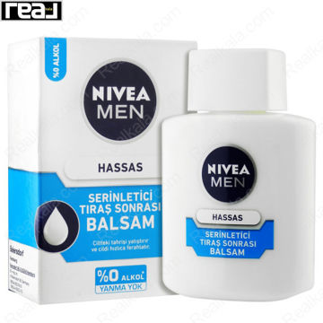 افترشیو بالم مردانه نیوا سنسی‌تیو با اثر خنک‌کننده، بدون الکل و مناسب پوست‌های حساس