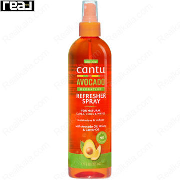 اسپری شاداب کننده و آبرسان کانتو حاوی عصاره آووکادو Cantu Avocado Hydrating Refresher Spray 355ml