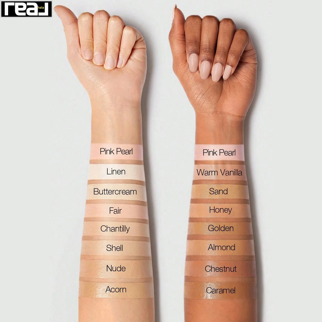 کانسیلر مایع شیگلم رنگ Pink Peral مدل پد دار Sheglam Concealer Complexion Boost