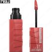 رژ لب مایع براق سوپر استی میبلین 16 ساعته شماره 15 Maybelline Superstay Vinyl Ink Peachy