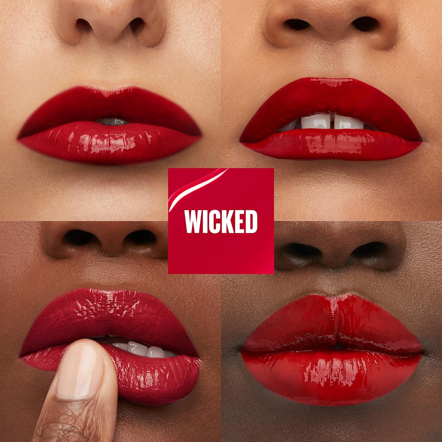 رژ لب Superstay Vinyl Ink شماره 50 Wicked با جلوه براق و ماندگاری 16 ساعته