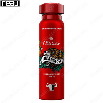 اسپری دئودورانت بدن الد اسپایس مدل Bearglove