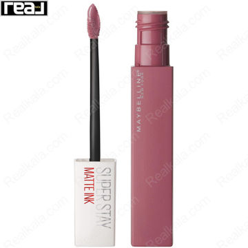 تصویر رژ لب Maybelline شماره 15 Lover با رنگ صورتی چرک و جلوه مات