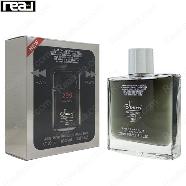 شیشه و جعبه اسمارت کالکشن کد 299 جیوانچی پلی اینتنس مردانه سایز 100 میل