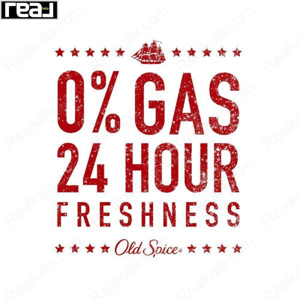 فناوری 0% گاز در اسپری دئودورانت بدن Old Spice Krakengard با ماندگاری 24 ساعته و رایحه مردانه