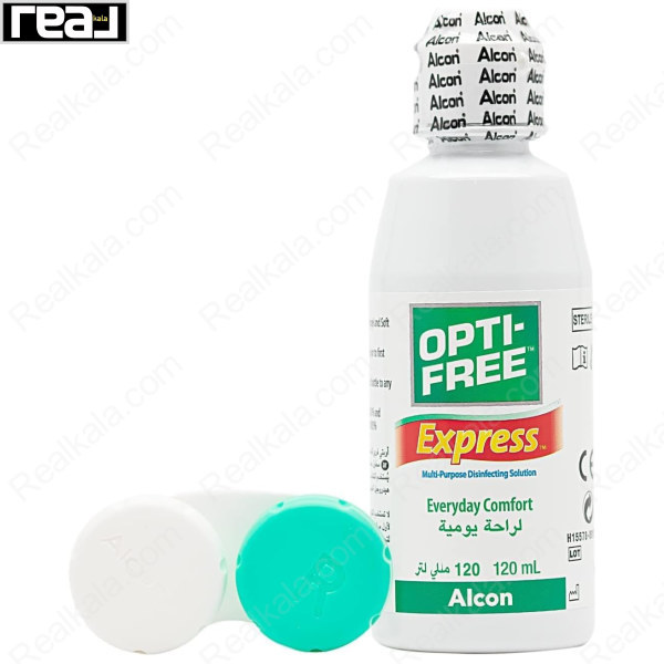 مایع شستشوی و نگهدارنده لنز اپتی فری Opti Free Express Everday Comfort 120ml