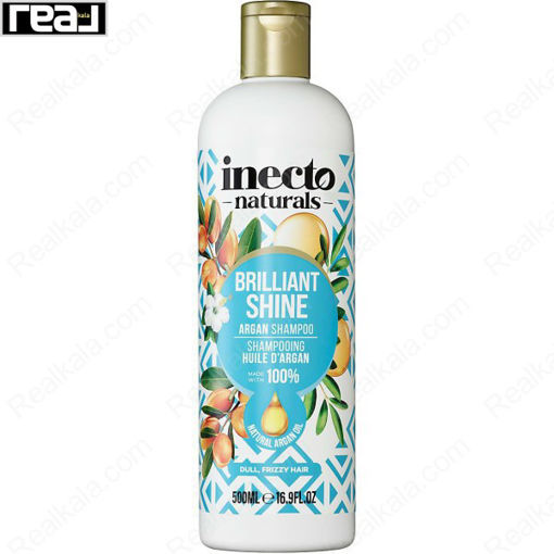 شامپو آرگان اینکتو مناسب موهای وز و کدر Inecto Argan Shampoo Dull & Frizzy Hair 500ml