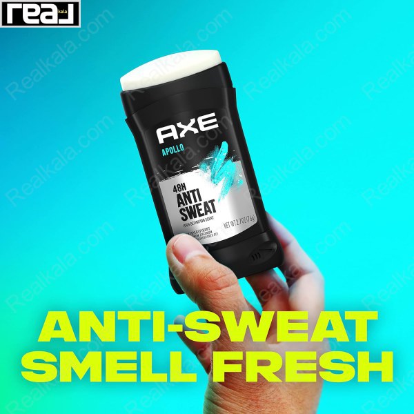 استیک ضد تعریق (مام) مردانه آکس مدل آپولو AXE Apollo Antiperspirant Deodorant Stick For Men