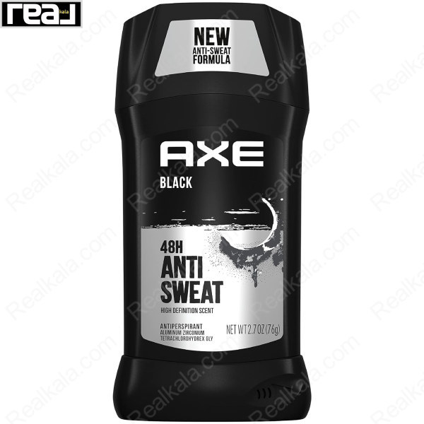 استیک ضد تعریق آکس AXE Black مردانه با محافظت 48 ساعته و رایحه گلابی یخ‌زده و سرو
