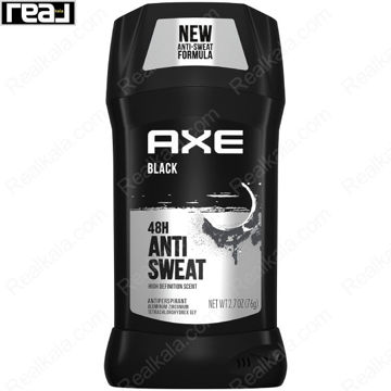 استیک ضد تعریق آکس AXE Black مردانه با محافظت 48 ساعته و رایحه گلابی یخ‌زده و سرو