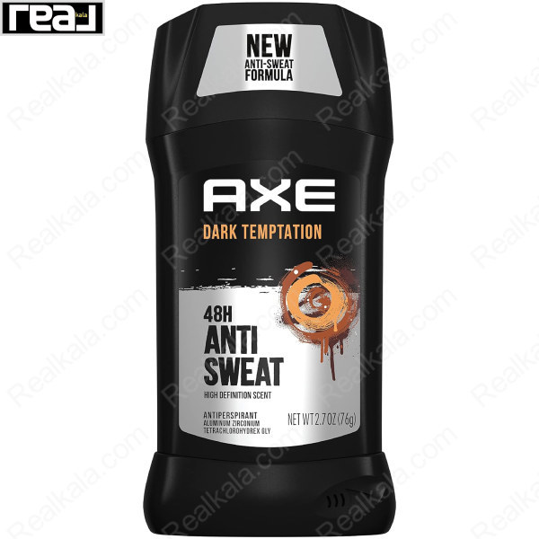 استیک ضد تعریق آکس AXE Dark Temptation مردانه با محافظت 48 ساعته و رایحه شکلات تلخ
