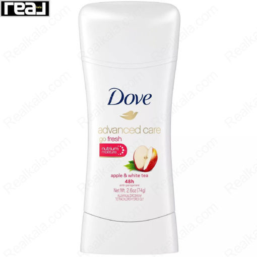 استیک ضد تعریق (مام) داو 48 ساعته مدل سیب و چای سفید Dove Advanced Care Caring Apple & White Tea Stick 74g