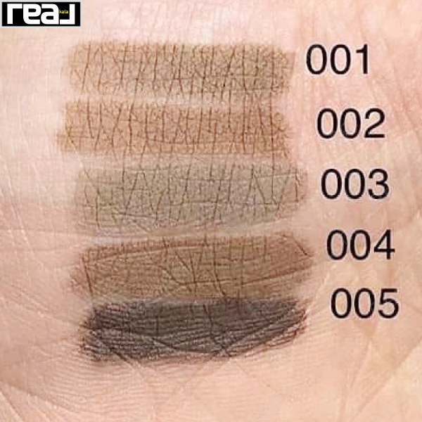 مداد ابرو پودری یوبه شماره 001 Yube Powdery Brow Liner